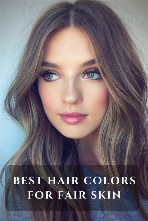 best hair color for fair skin freckles blue eyes